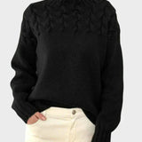 Lyra - Naiste villane kõrge kaelusega sviiter