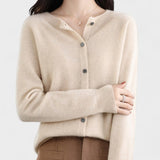 Kristi – Meriinovillane Kootud Kardigan