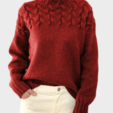 Lyra - Naiste villane kõrge kaelusega sviiter