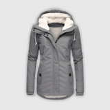 Virve - Veekindel pikk mantel kapuutsiga ja voodriga