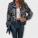 Raquel - Elegantne Leopardimustriga Jope