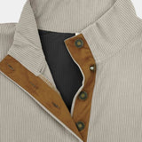 DUMONT LYON | KÕRGE KAELUSEGA KORDUROOST PULLOVER MEESTELE