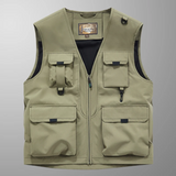 MULTI-POCKET RESPIRANT GILET