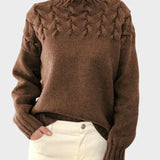 Lyra - Naiste villane kõrge kaelusega sviiter