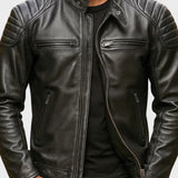 Võitleja  Vintage Nahktagi – toores, mehelik karakter