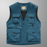 MULTI-POCKET RESPIRANT GILET