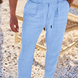 NICHOLS | LAI LINASE PÜKSID KÖITEGA