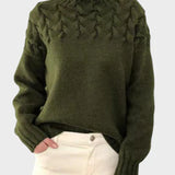 Lyra - Naiste villane kõrge kaelusega sviiter