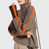 Helena | Contrastsete triipudega sviiter