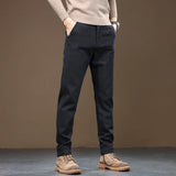 Meeste Looduslikud Sirged Püksid