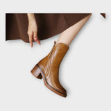 Õilme - Elegantse joonega ja lukuga poolsaapad