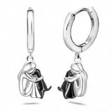 Elisa - Kõrvarõngad koera ikooniga (ümmargune sulgemine)