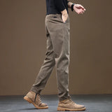 Meeste Looduslikud Sirged Püksid