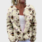 Eleri - Elegantne mustriga kootud vest