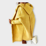 Urve - Kootud kapuutsiga kardigan