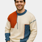 DUMONT LYON | PULL PATCHWORK MEESTELE