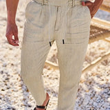 NICHOLS | LAI LINASE PÜKSID KÖITEGA